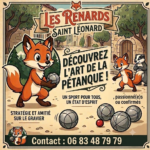 Lire la suite à propos de l’article CLUB DE PÉTANQUE « LES RENARDS »