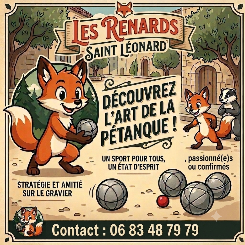 You are currently viewing CLUB DE PÉTANQUE « LES RENARDS »